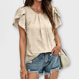 Charlotte - A blusa perfeita de bolinhas