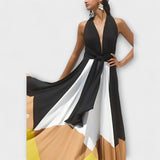 Nava - Vestido Longo com Costas Abertas