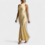 Lennon - Elegante Maxivestido em Satin