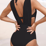 Karina | Fato de Banho Modelador V com Efeito Redutor de Barriga