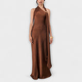 Azura - Elegante Maxivestido em Satin