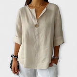 Nicole - Blusa Elegante com Decote em V