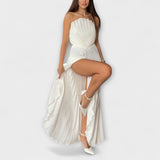 Athena - Vestido Elegante com Pregas