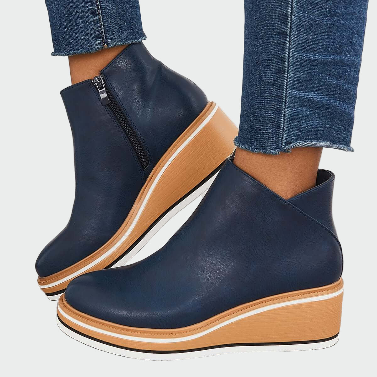 Botas de Couro Ortopédicas