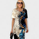 Barbara - Vestido Brisa de Flores de Verão