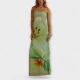 Zephyra - Elegante Vestido Maxi Off-Shoulder