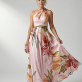 Amiel | Vestido Maxi Floral Leve