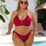 Christina | Conjunto de Bikini Ajustável com Corte Lisonjeiro