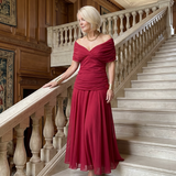 Calen | Vestido Midi Off-Shoulder