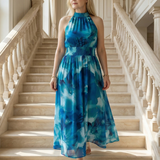 Sylin | Vestido Midi com Alças Reunidas