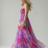 Isel | Vestido Maxi Soft Wrap