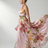 Amiel | Vestido Maxi Floral Leve