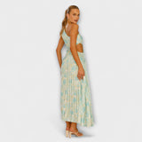 Sienna - Elegante Maxivestido com Recortes