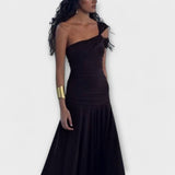 Margot - Vestido Maxi de Ombro Caído