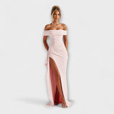Gretchen - Vestido Maxi Esculpido Santo