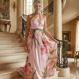 Amiel | Vestido Maxi Floral Leve