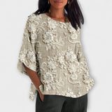 Hazel - Top com Impressão Vintage