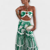 Zella - Conjunto de Anéis Halter com Detalhe de Ric Rac Cassie