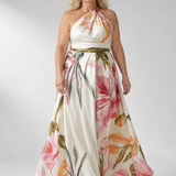 Amiel | Vestido Maxi Floral Leve