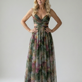 Isel | Vestido Maxi Soft Wrap