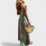 Ella - Vestido Stretch com Recortes Tie-Dye Eleanor