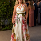 Amiel | Vestido Maxi Floral Leve