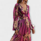 Vestido Maxi Elegante de Alta Qualidade