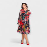Caroline - Vestido Plus-Size Elegante para o Máximo Conforto