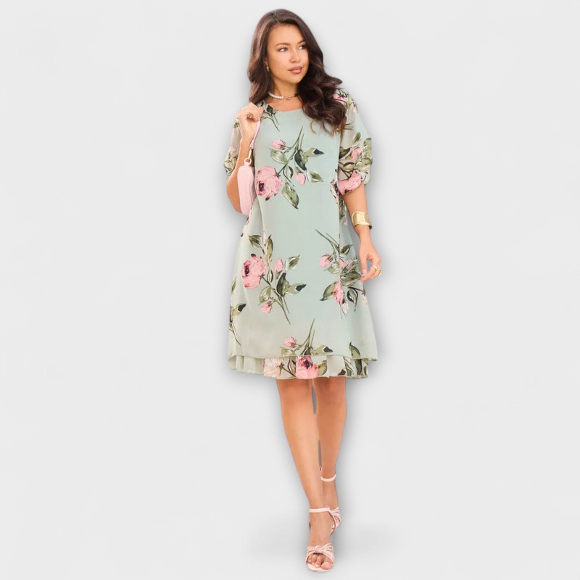 Melin - Vestido de Chiffon Elegante