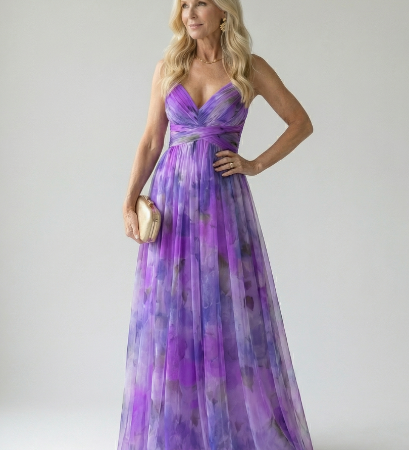 Isel | Vestido Maxi Soft Wrap