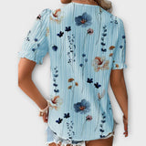 Emily - Blusa Moderna com Decote em V