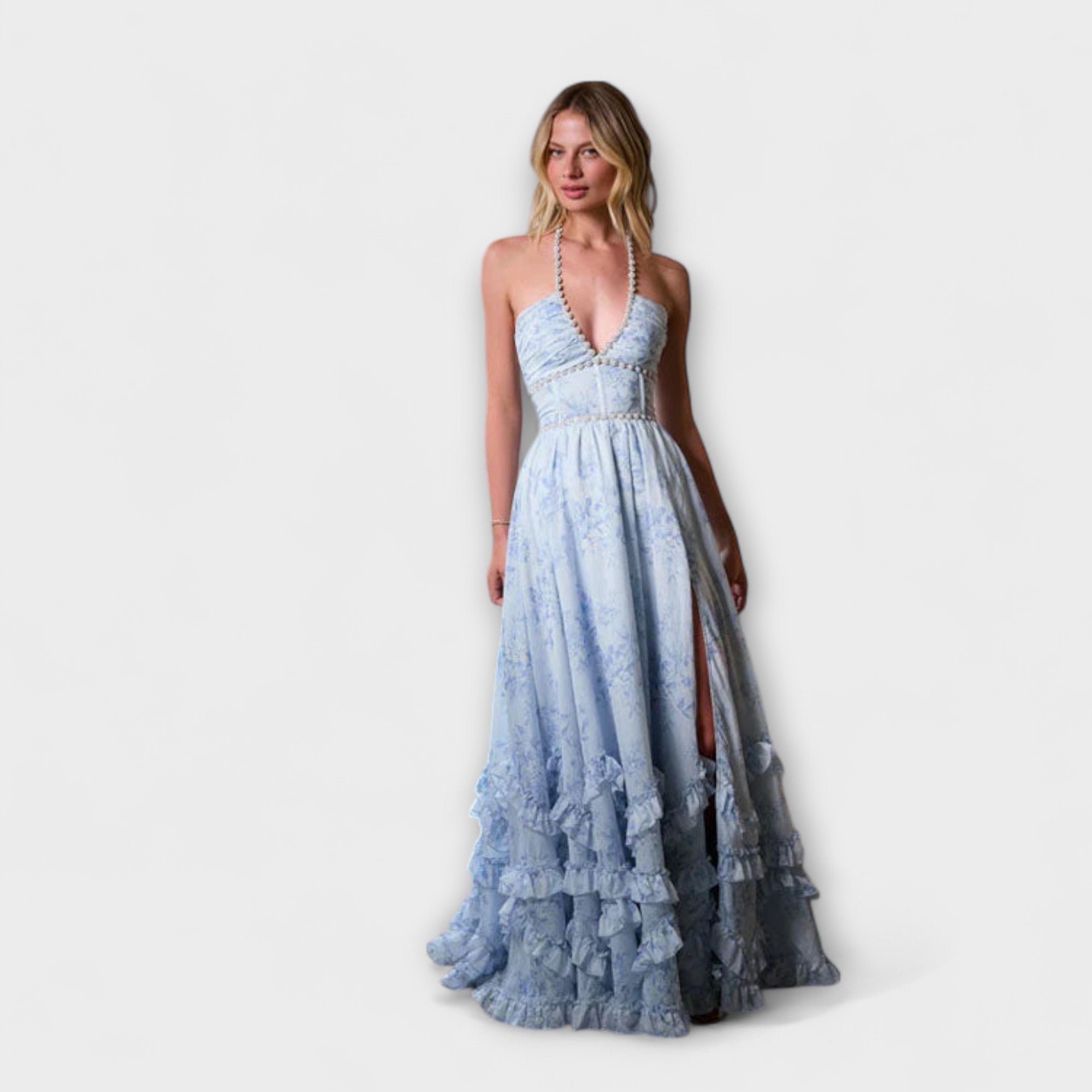 Luzie - Vestido Longo Chic e Fluido
