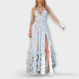 Luzie - Vestido Longo Chic e Fluido
