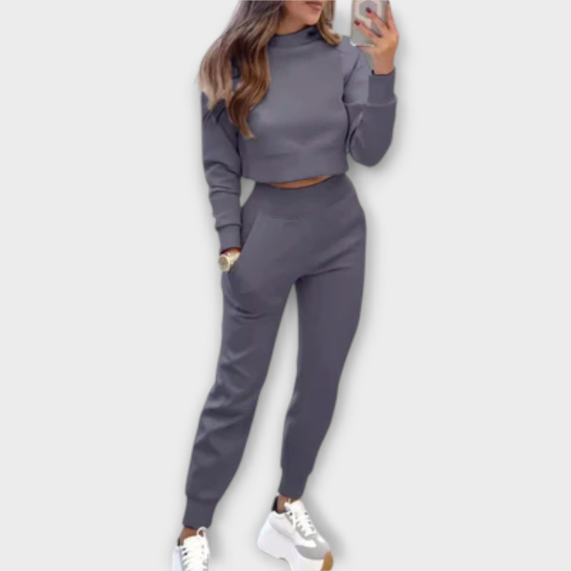 Brooklyn - Conjunto de Sweatshirt Casual