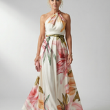 Amiel | Vestido Maxi Floral Leve