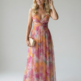 Isel | Vestido Maxi Soft Wrap