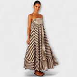Vestido Maxi Rüsch Charme Noturno