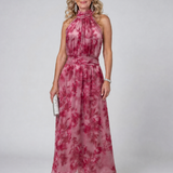 Avien | Vestido Midi com Decote Halter