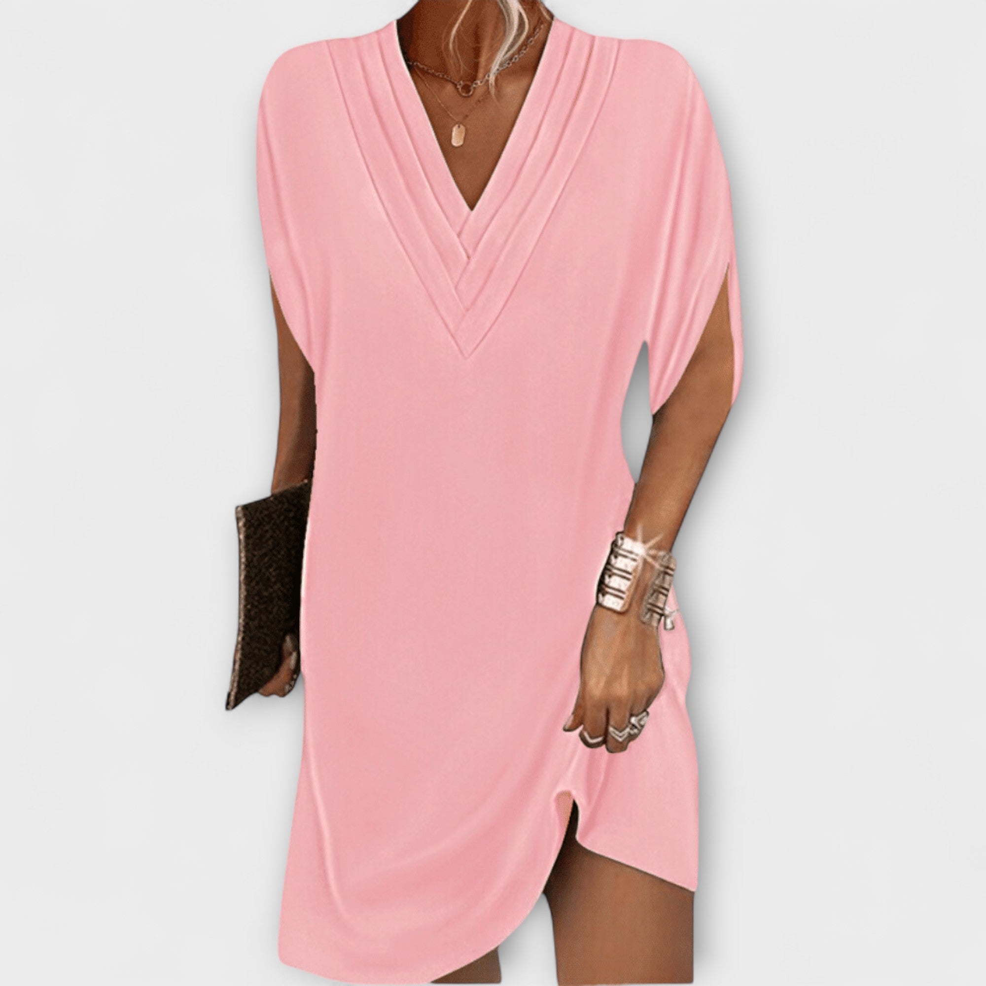 Mia - Vestido Shift Elegante e Sem Esforço