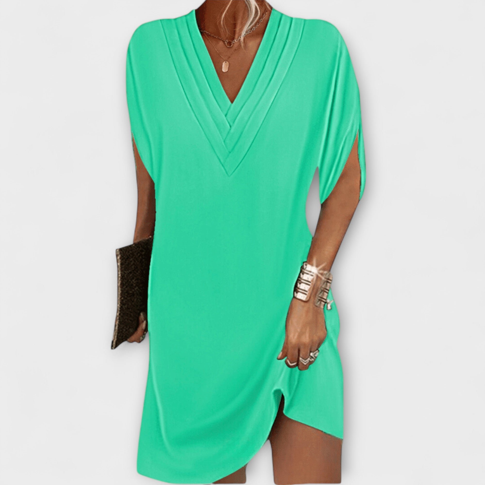 Mia - Vestido Shift Elegante e Sem Esforço