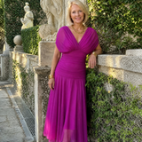 Calen | Vestido Midi Off-Shoulder