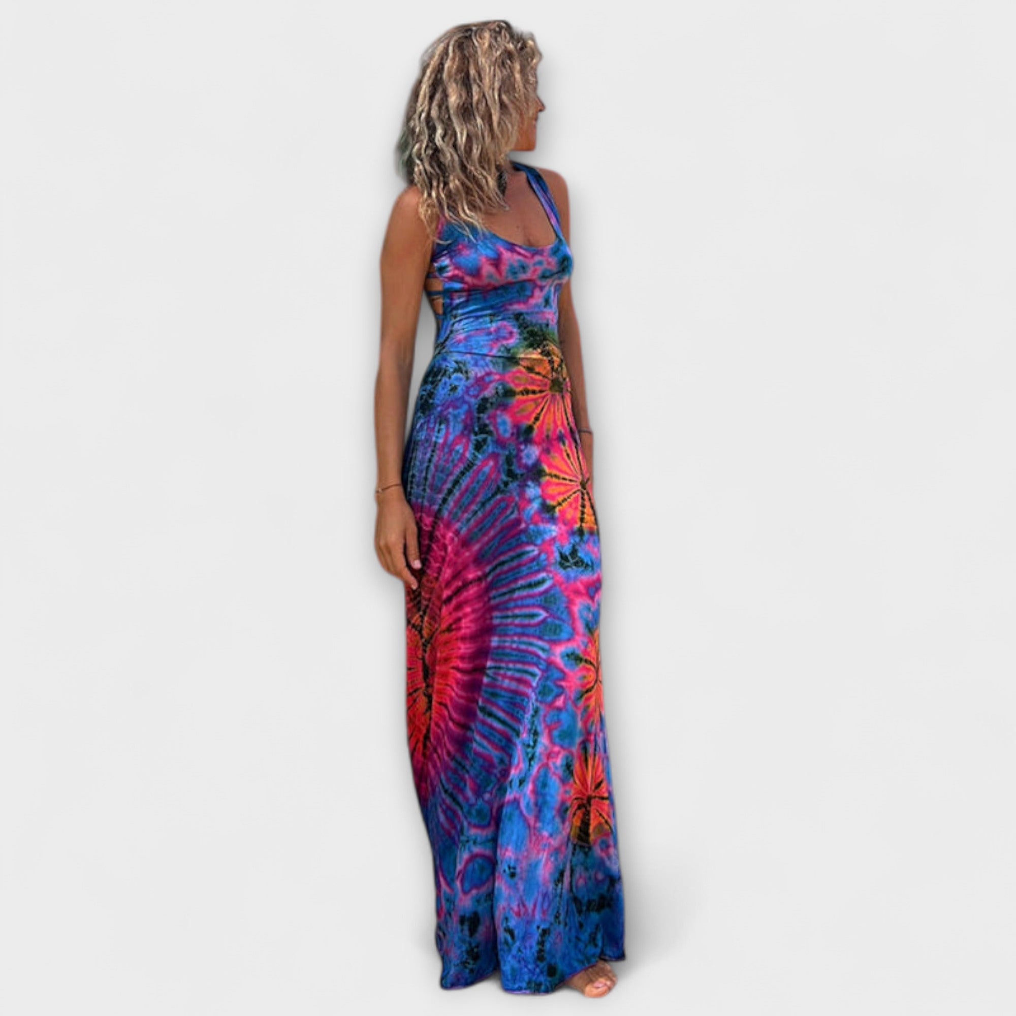 Ronja - Vestido Maxikleid Tie-Dye La Bamba