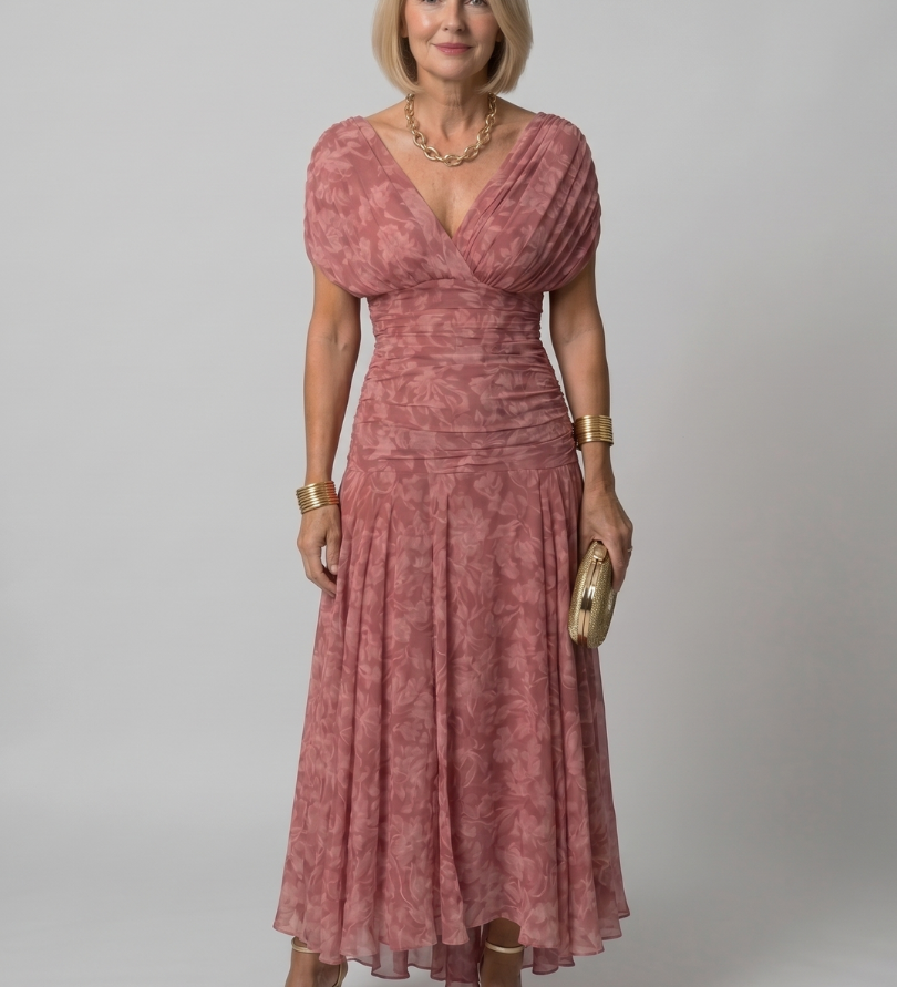 Calen | Vestido Midi Off-Shoulder