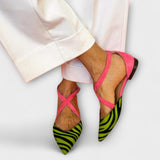 Fenna - Ballerinas com Riemen