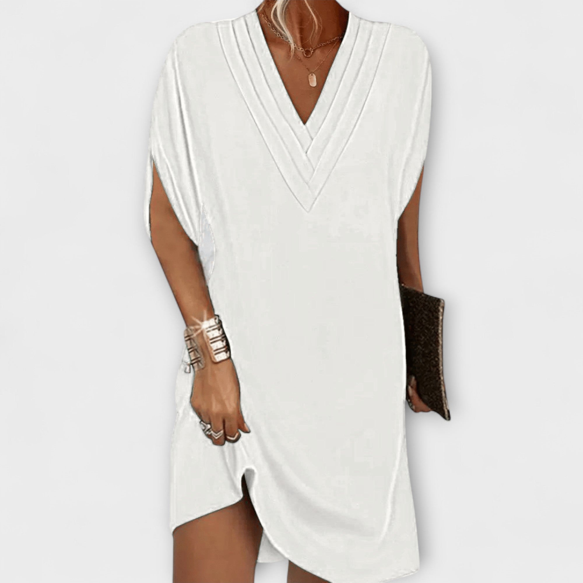 Mia - Vestido Shift Elegante e Sem Esforço