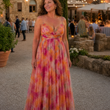 Isel | Vestido Maxi Soft Wrap