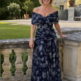 Calen | Vestido Midi Off-Shoulder