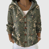 Cardigan Komfort com Capuz em Malha