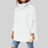 ANNELISE I Pullover Oversize com Gola Alta