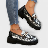 Sandra - Elegantes Retro-Mocassins